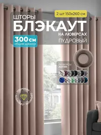 Блэкаут пудровый