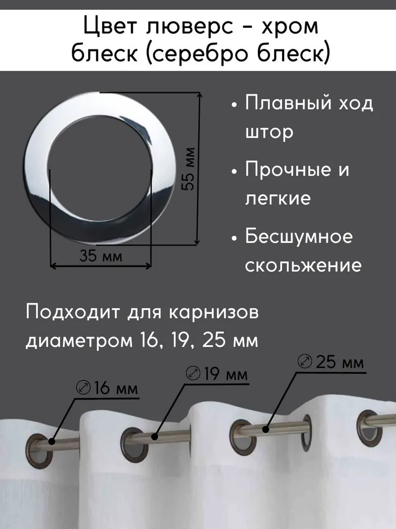 Шторы Рогожка темно-серый
