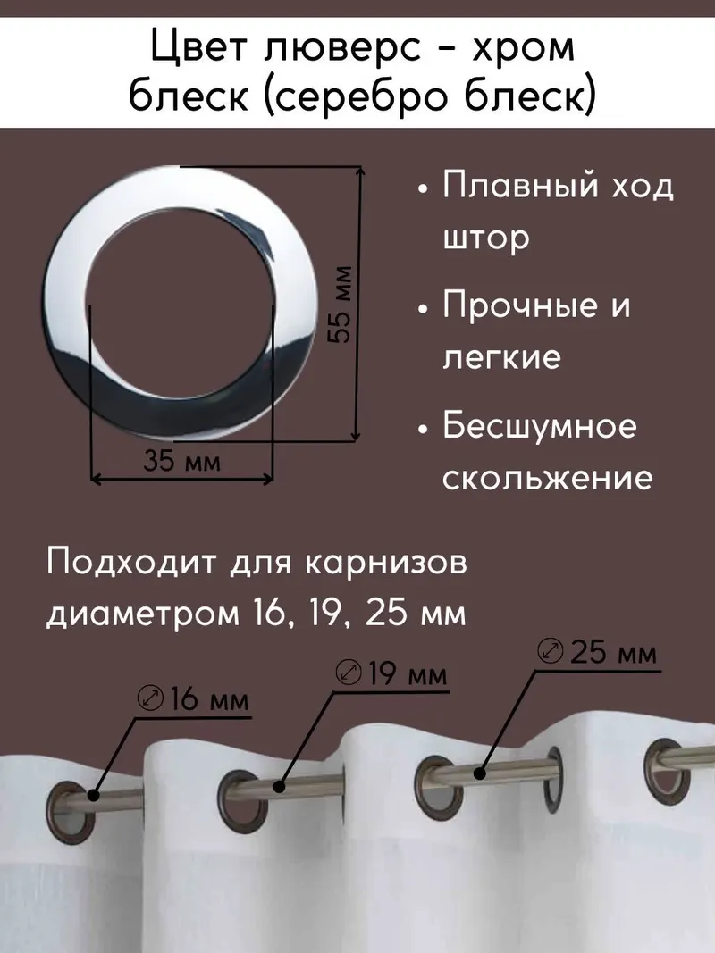 Шторы Рогожка венге