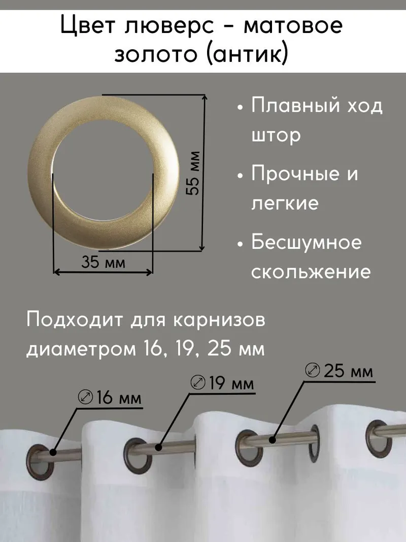 Шторы Рогожка серый