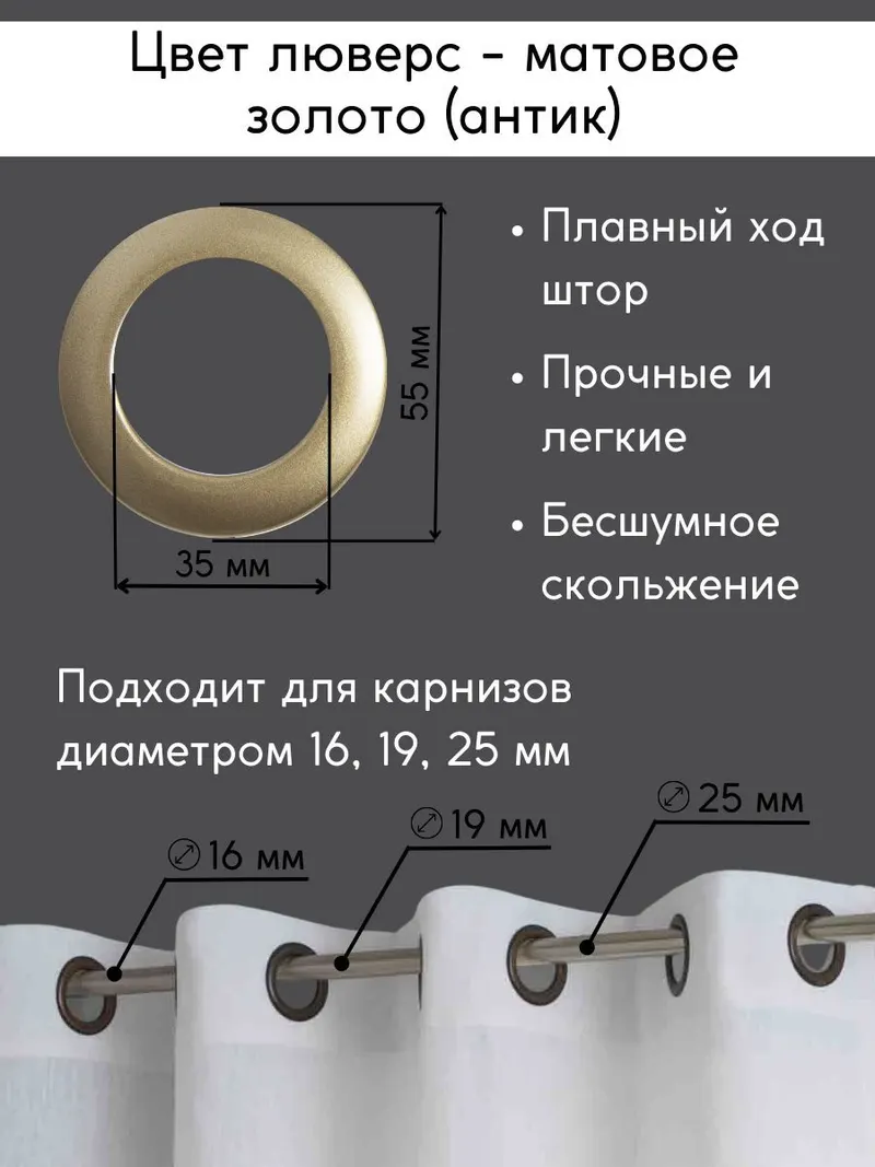 Шторы Рогожка темно-серый